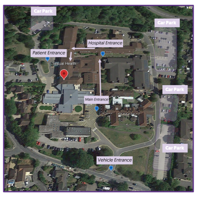 Map - Andover War Memorial Hospital